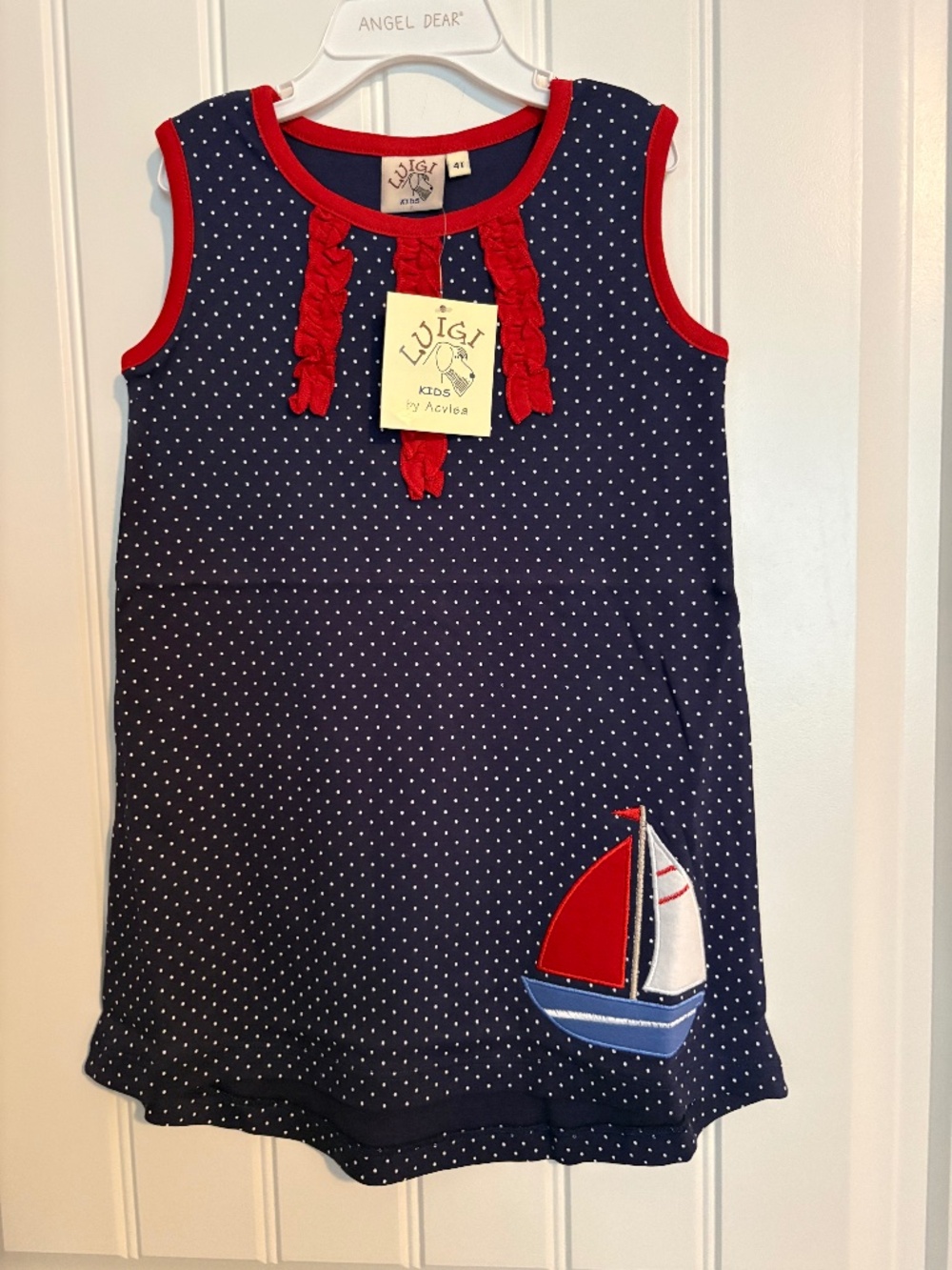 NWT Luigi Kids Nautical Dress